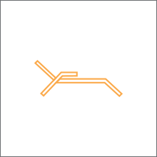 Poolside chairs and loungers