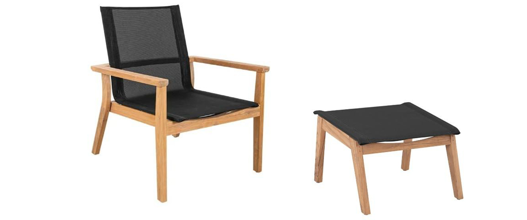 Maya club chair ottoman main