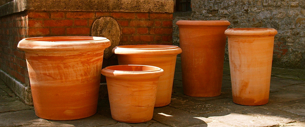 terracotta pots